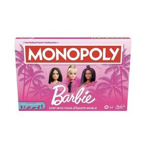 MONOPOLY BARBIE THE MOVIE EDITION GAME BOARD NEw ‎ 2023 USA/CHINA